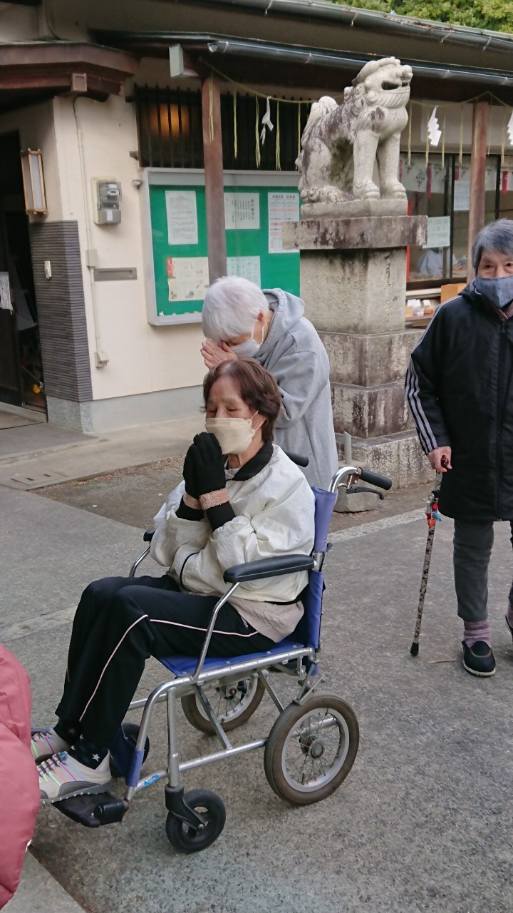 氏神様に初詣